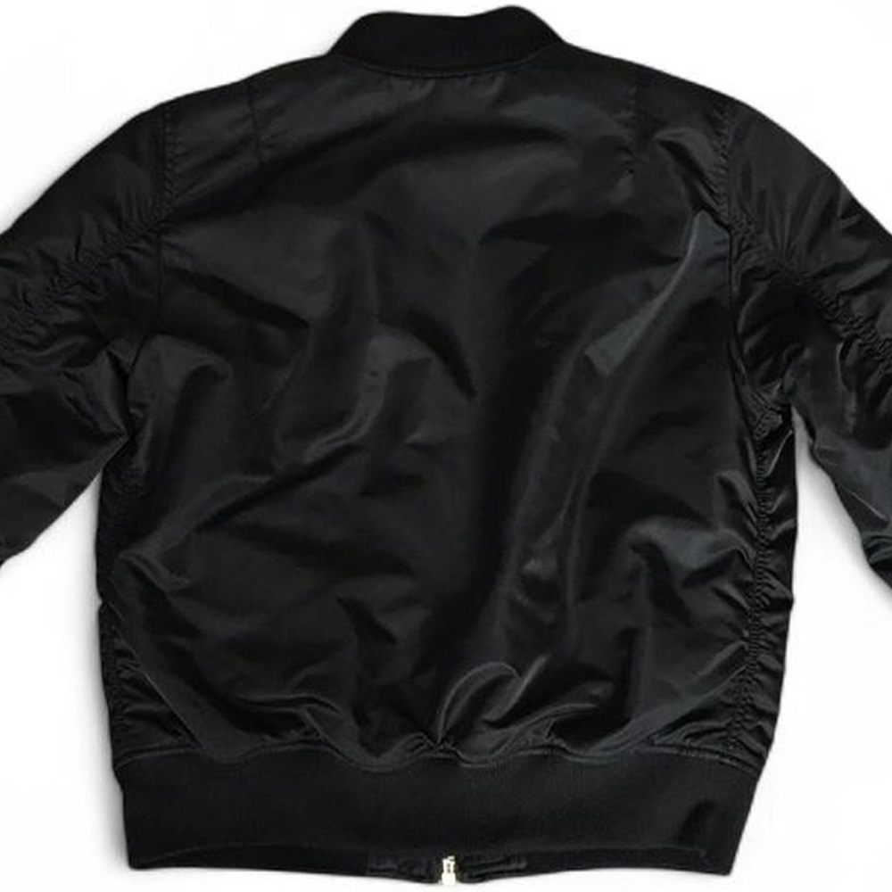 Alpha Industries MA-1 Flight Bomber Jacket | Black | Size Large - Picture 3 of 8